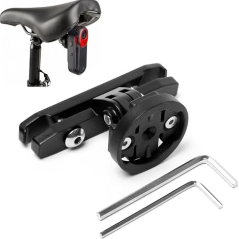 Support de selle de vélo en alliage d'aluminium pour radar de recul Garmin Varia RTL510 RTL516 RTL515 (1/5)