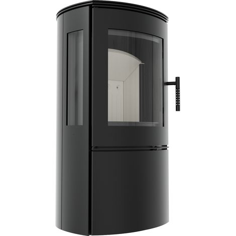 Freistehender Kaminofen KRATKI FALCON VIEW 10 kW Ø150 EKO Montagesatz (1/5)