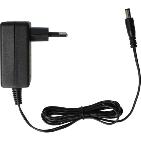 Vhbw – Bloc d'alimentation 12V 1,25A pour balance de cuisine – Câble 180 cm – Prise euro coudée 90° – Remplacement pour CAS ER Junior, ER Plus