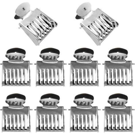 Lot de 10 pinces d'apiculture en acier inoxydable pour cage à abeilles, outils et équipement pour apiculteurs