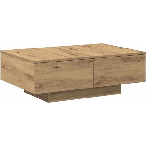 Maison Exclusive - Couchtisch Artisan-Eiche 90x60x31 cm Holzwerks