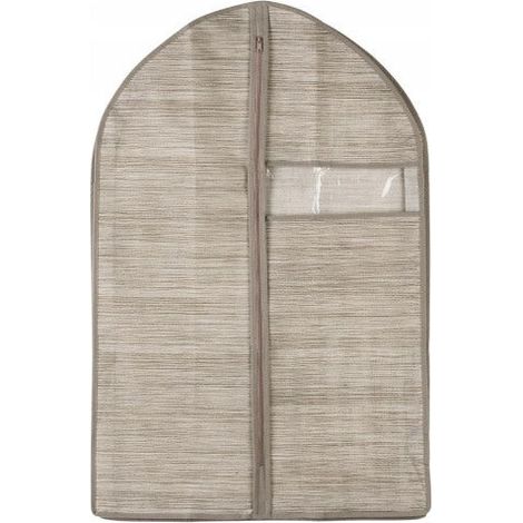 Housse de protection pour vêtements - Transparente - Avec fermeture éclair - Protection pour vêtements - Espace pour cintres (1/2)