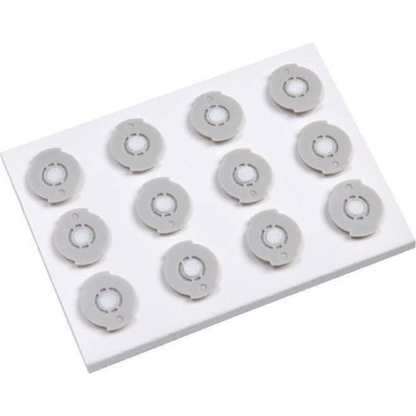 Élément filtrant pour réservoir d'eau (12 pièces), accessoire pour aspirateurs robots, compatible avec les aspirateurs robots Xiaomi 1S T4/T5 S4 S5 S6 S50 S51 S55 (1/3)