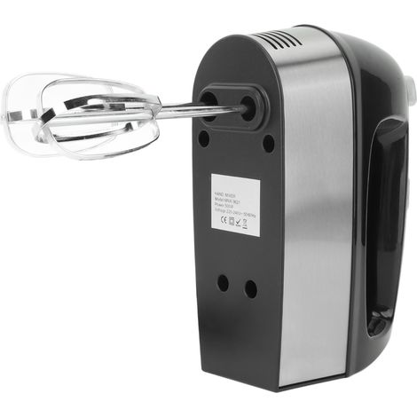 Batteur électrique à main 500 W, prise UE 220 V, cinq vitesses, en acier inoxydable, pour fouetter et mélanger facilement les pâtes à biscuits. (1/5)