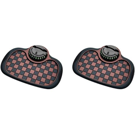 Support téléphone et tapis anti-dérapant multifonction pour voiture, noir, antidérapant, avec support smartphone, protection tableau de bord, pack de 1, universel. (1/5)