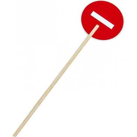 Panneau de signalisation - SOFOP TALIAPLAST - K10 - D.42CM - Sens interdit - Passage autorisé (1/3)