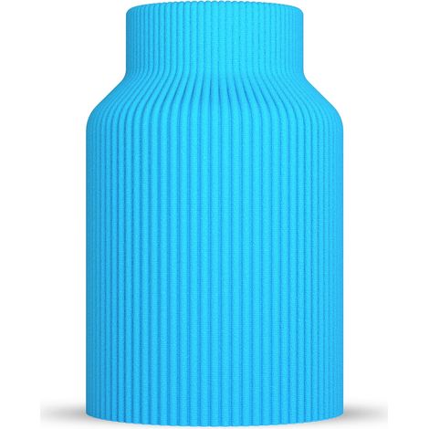 Vase Rabella - Vase décoratif moderne pour herbe de la pampa et fleurs séchées - Style scandinave pour salon - Objet design 3D en plastique (PLA) - Léger et incassable (1/5)