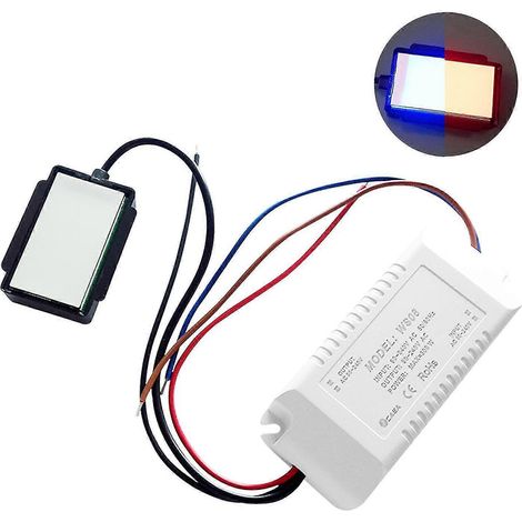 Interrupteur de miroir de salle de bain 300 W pour éclairage LED tactile et phare (1/5)