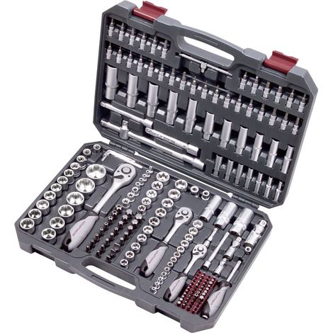 Coffret clés + douilles 1/4 -3/8 -1/2 - KRAFTWERK