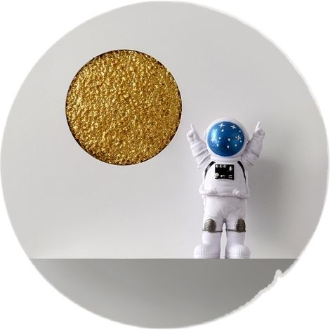 Applique Murale Astronaute LED, Appliques Murales Lune 3D Dimmable, Applique Murale Chambre Enfants (1/5)