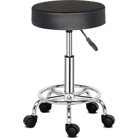 Bürohocker, 360° drehbarer Rollhocker, für Massagesalon, Büro, Klinik (1/5)