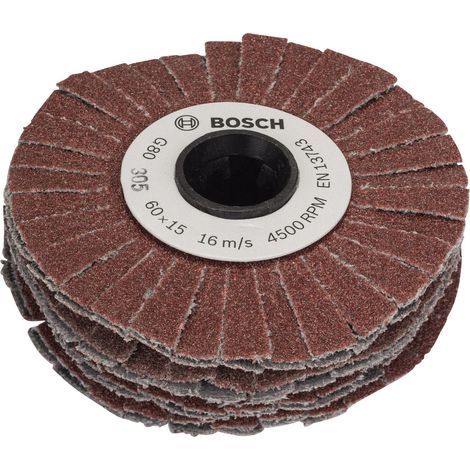 Bosch Schleifwalze (flexibel) 15 mm 80 für PRR 250 ES - 1600A00154