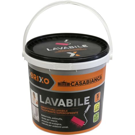 Idropittura Lavabile Brixo casabianca - 2.5 Lt.