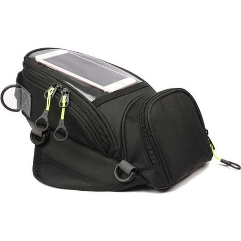 Sac de réservoir de Moto - Sac imperméable Oxford Saddle Black Moto - Sac magnétique Universel pour Honda Yamaha Suzuki (1/4)