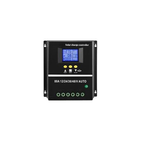 60A 80A 100A Solar Ladegerät Controller Panel Regler 12V/24V/36V/48V Automatisch (1/5)
