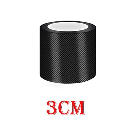 (10 m,3 cm) Bande adhésive de protection en fibre de carbone pour voiture,à coller soi-même,pour seuils de porte,rétroviseurs latéraux,anti-rayures et imperméable (1/3)