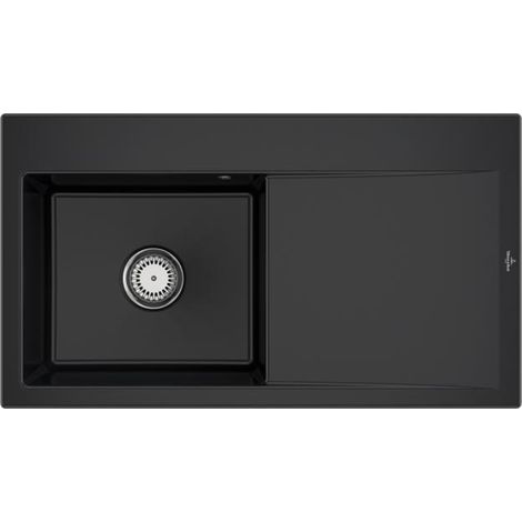 VB EB-SP Style Métro 50 900x510mm Ablgarn. IB gauche en céramique Ebony cplus