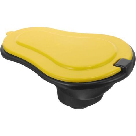 Toilettes portables en plastique – Toilettes de camping temporaires – Siège de voyage léger pour chantiers – Faciles à nettoyer (1/5)