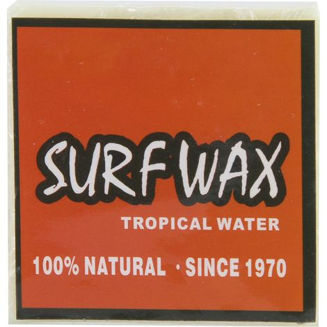 Cire de surf antidérapante de haute qualité pour planches de surf, skimboards et skateboards (rouge) (1/5)