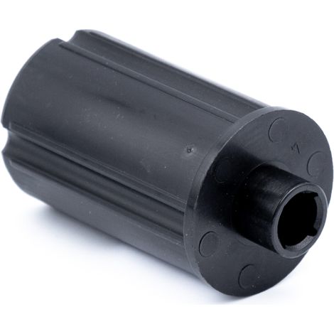 Kappe ZF45 Lg65 Vierkant 10 Durchgehend Zapfen Ø18 - ZF A221B