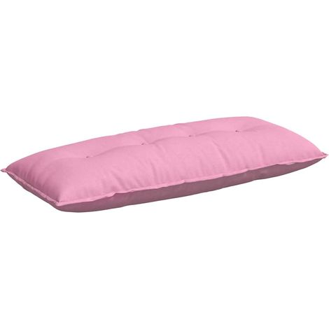 Back Pillow Pink 120 x 19 x 50 cm Fabric vidaXL (1/5)