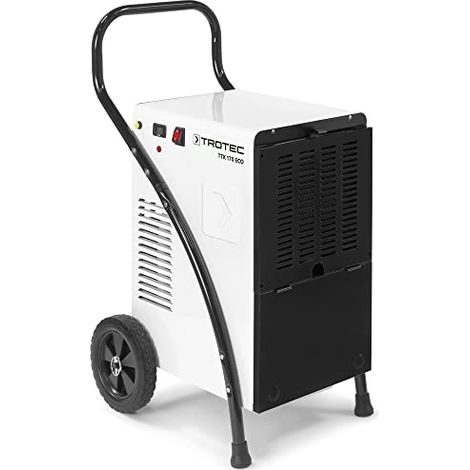 TROTEC Luftentfeuchter TTK 170 ECO – Leistung 52 L/Tag – Fläche 90 m² / 230 m³ – Bautrockner mit Betriebsstundenzähler – für große Räume (1/7)