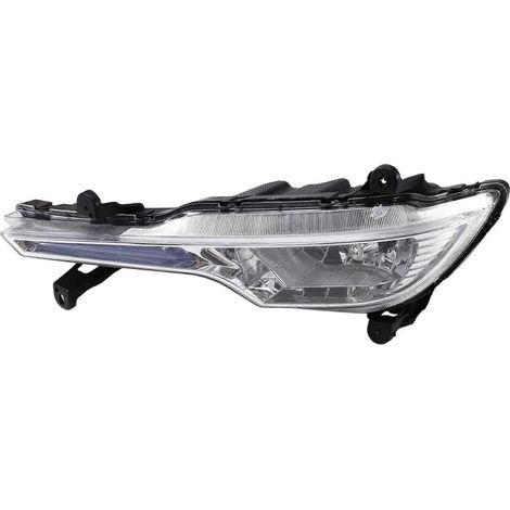 Nebelscheinwerfer-Einheit mit Tagfahrlicht und Blinker für die vordere Stoßstange des Kia Cadenza K7 (2011–2012), links (JXLGV) (1/5)