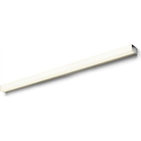 Applique bagno LEVIA 90 da parete cromo 230V LED 18W 120° IP44 3000K
