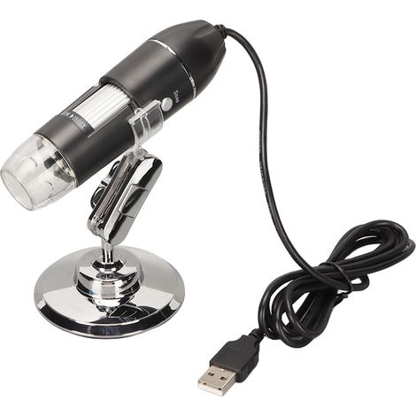 Microscope numérique portable 3 en 1 avec grossissement 1600x pour l'identification de bijoux et la réparation électronique (1/5)