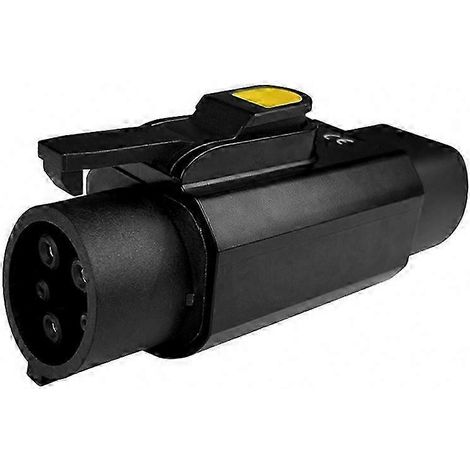 Adaptateur 32A Type 2 vers Type 1/J1772, compatible avec la recharge des véhicules électriques, convertisseur de câble de chargeur de véhicule électrique, compatible avec les ports de recharge des voi (1/5)