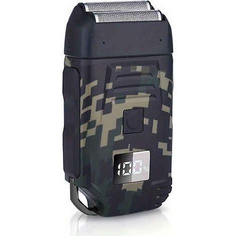 Rasoir électrique Rasoir électrique Machine de rasage rechargeable pour hommes Rasoir Rasoir à barbe Utilisation humide-sèche Tondeuse à barbe (1/3)