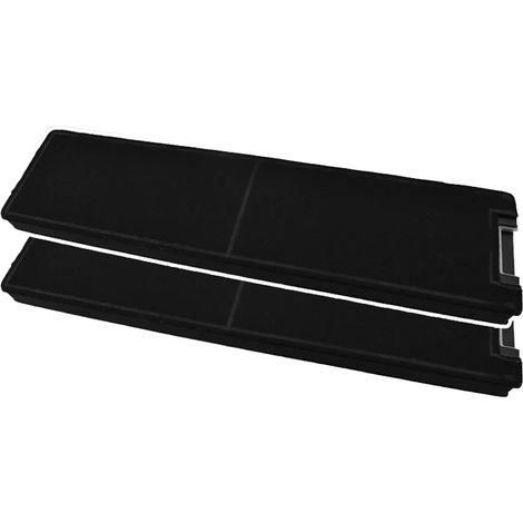 Filtro a carbone AllSpares per cappe aspiranti, adatto al modello DKF13-1 (480x115x27mm)
