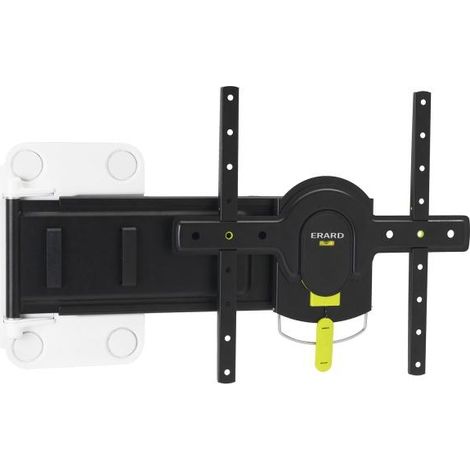 Support mural TV ERARD Nilox AMER044440 30-55 pouces charge 30 kg VESA 100x100-400x400 noir inclinaison -25° rotation ±90° gestion des câbles (1/5)