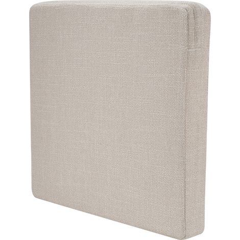 Quadratisches, weiches Yoga-Bodenkissen für den Haushalt, abnehmbare und waschbare Meditationsmatte, beige, 40 x 40 x 6 cm (L x B x H) (1/5)