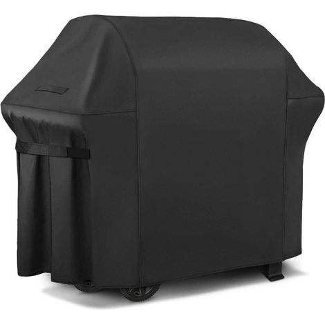 Telo di copertura per barbecue - Impermeabile - Regolabile - 147x61x122 cm - Nero (1/5)