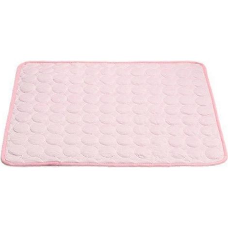 Coole Sommerkatze, Kühlmatte für mittelgroße/große/kleine Katzen, XL pinkes Kühlkissen, Haustierbettzubehör, Kühlartikel für Katzen.