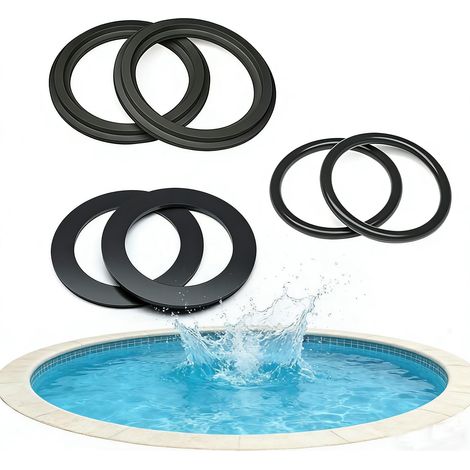 Lot De 4 Joint Torique Piscine,Joint Pompe Piscine,Joints d'étanchéité Pour Pompe À Bras,Multifonctionnel Rondelles En Caoutchouc,Rondelles Rechange Robinet d'arrêt Pour Les Joints Pompe (1/5)