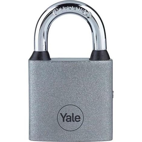 Vorhängeschloss Yale Y111S/32/116/1, Eisen, silber, 32 mm, 3 Schlüssel