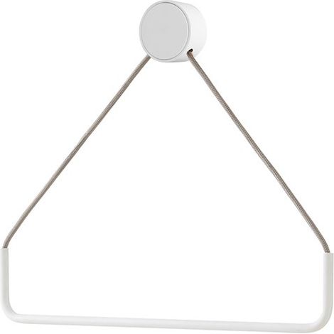 EVER Ringporta salviette triangolare bianco opaco codice prod: EVRGPSBCB (1/2)