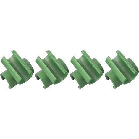Lot de 50 connecteurs croisés pour treillis de jardin pour cage à tomates 16 mm (1/5)