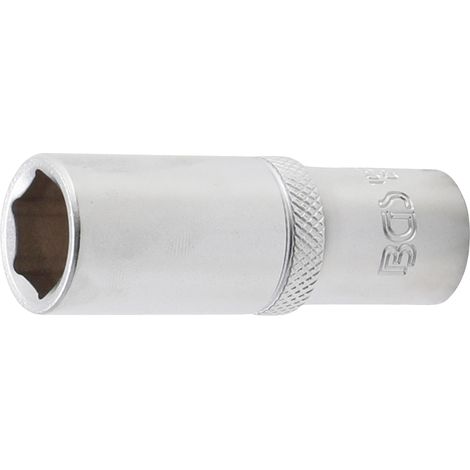 BGS Steckschlüssel-Einsatz Sechskant tief Antrieb Innenvierkant 10 mm (3/8") SW 15 mm - 10535