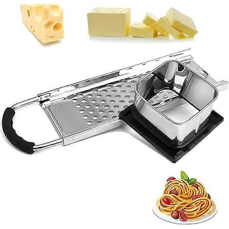 Broyeur en acier inoxydable argenté, broyeur de cuisine manuel, machine à pâtes manuelle, machine à pâtes pour la cuisson des pâtes (1/5)