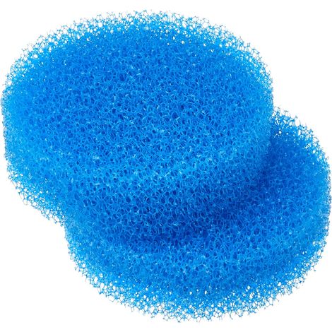 2 Pièces Mousse Filtrante Pour Filtre 2211 Classic Couleur Bleue Pour Aquarium (1/4)