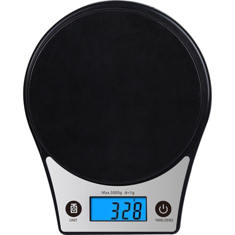 Balance De Cuisine Numérique - 0.1 G - Acier Inoxydable 304 - 5000 G - Affichage LCD - Pour Cuisiner Pâtisser Préparer Les Repas - 1 Pièce (1/5)