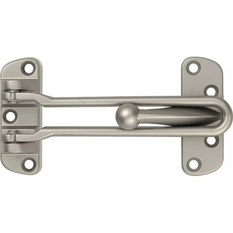 Être applicable ABUS 04906 Entrebâilleur Entrebailleur pour porte Boucle antivol argent (1/3)