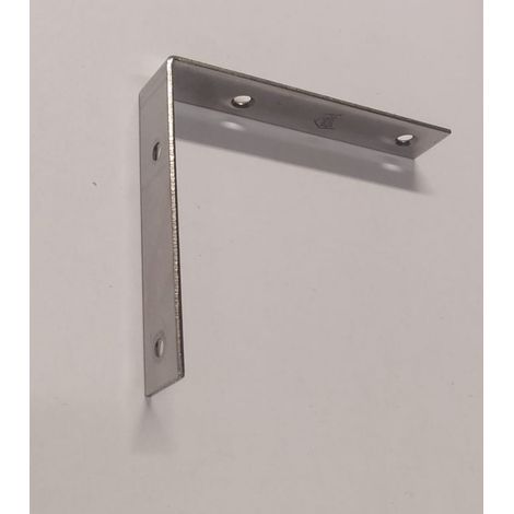 Lastrine ad angolo Inox 100 x 100 x 20 mm. - 1 pz.