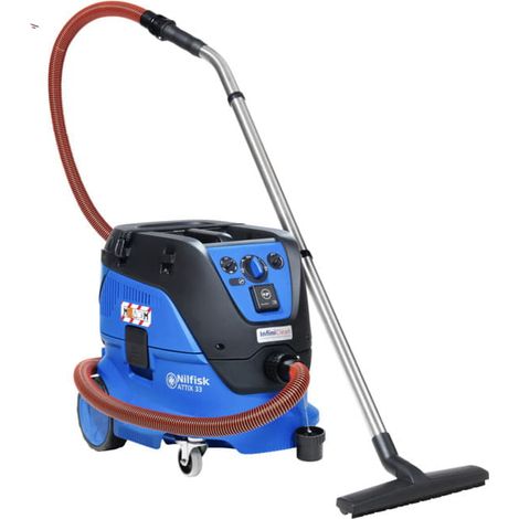 Sicherheitssauger ATTIX 33-2M IC BG Bau 1400W 4500l/min 250mbar 30l NILFISK