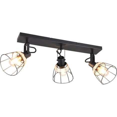Plafonnier noir Jerome Design 4-lumière - R86233032
