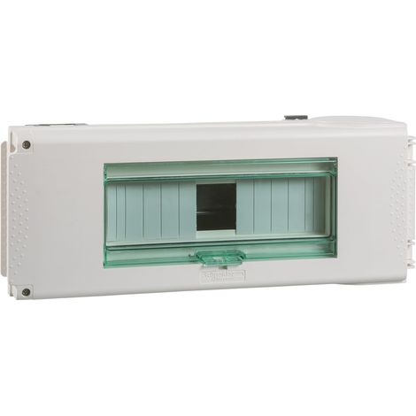 Schneider Electric – Coffret sectionneur 63A pour appareillage modulaire – Indice de protection IP55 – Dimensions 344x106x165mm – KNB63SM48 (1/5)