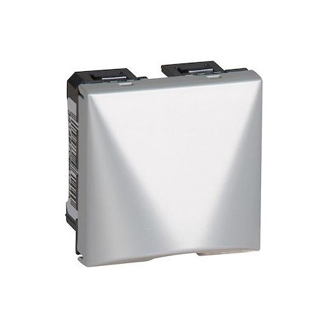 Sortie de câble Mosaic 2 modules avec serre-câbles-câble D.4-12mm alu LEGRAND 079249 (1/2)